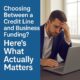 Business Credit Line or Business Funding