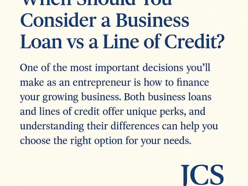 Business Loan or Credit Line? Here’s What Most Small Business Owners Get Wrong