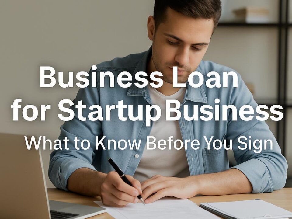 Business Loan for a Startup Business