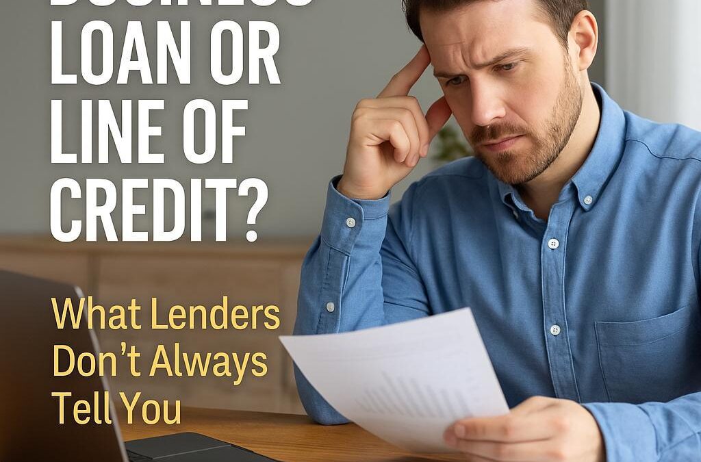 Business Loans or a Line of Credit