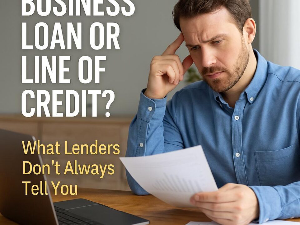 Business Loans or a Line of Credit